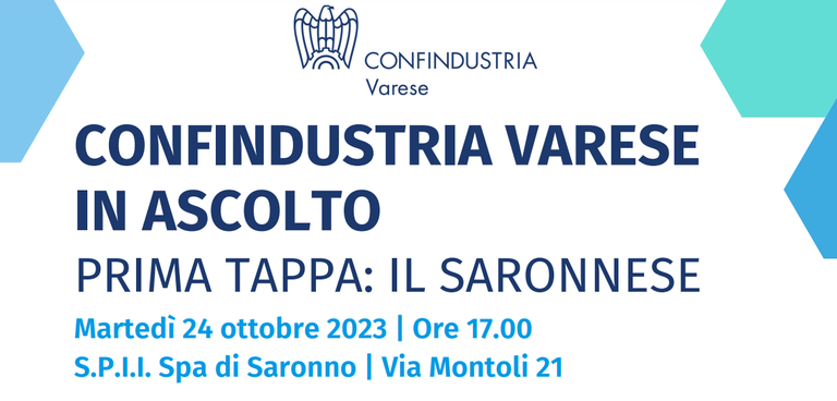 “Confindustria Varese in ascolto”: prima tappa il Saronnese