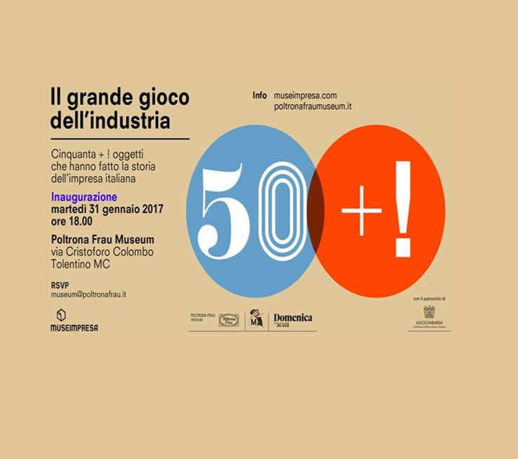 50+! La storia dell’impresa italiana in oltre 50 oggetti