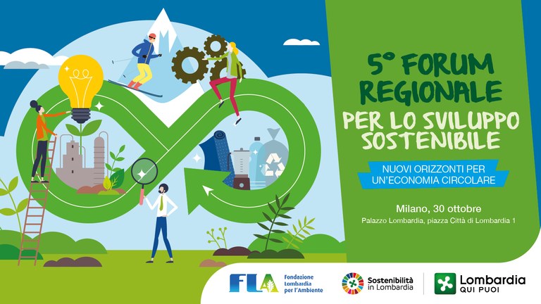 5° Forum Regionale per lo Sviluppo Sostenibile: nuovi orizzonti per un'economia circolare