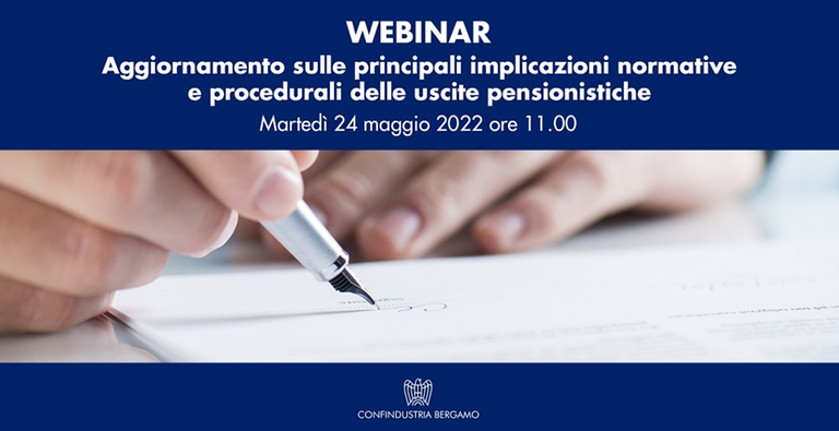 Aggiornamento sulle principali implicazioni normative e procedurali delle uscite pensionistiche