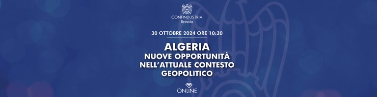 Algeria: nuove opportunità nell'attuale contesto geopolotico