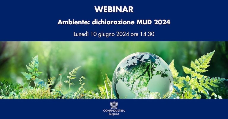 Ambiente: dichiarazione MUD 2024