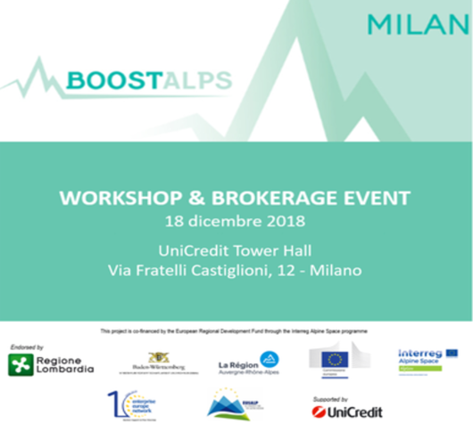 BOOSTAlps - Workshop & Brokerage event