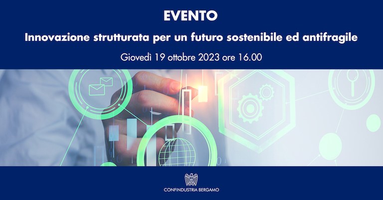 Innovazione struttura per un futuro sostenibile ed antifragile