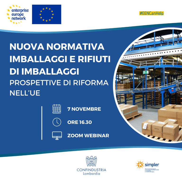 Nuova normativa imballaggi e rifiuti di imballaggi: prospettive di riforma nell’UE