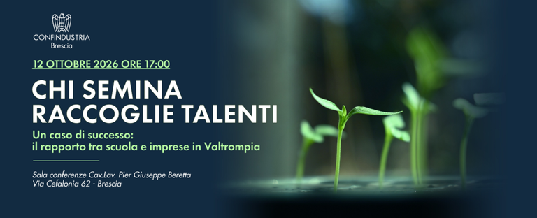 Chi semina raccoglie talenti