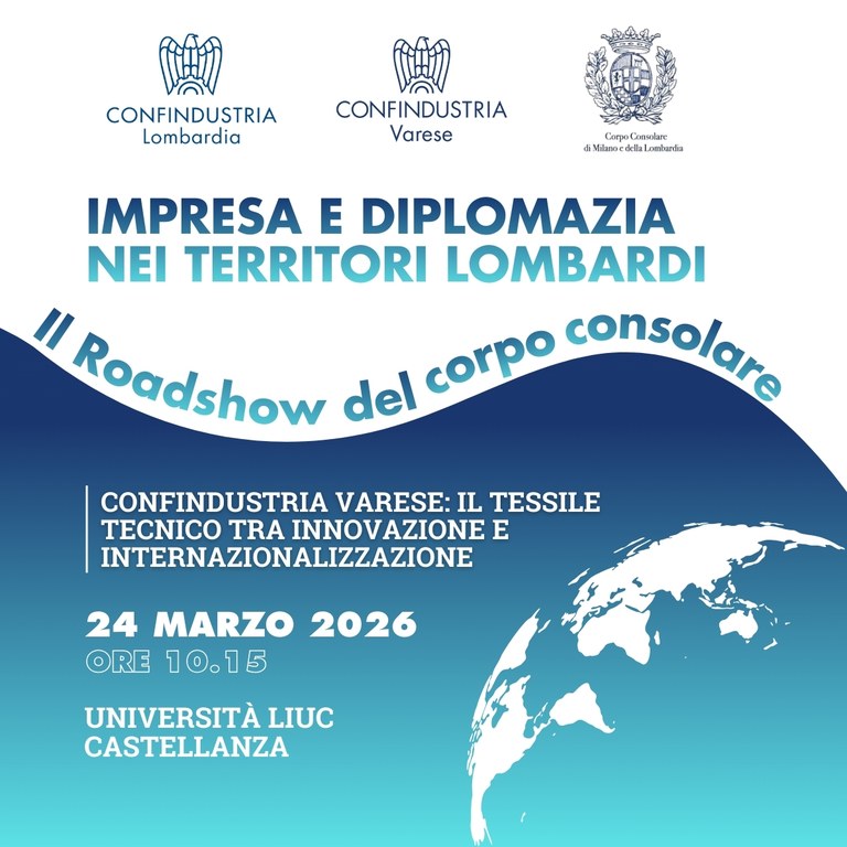Confindustria Varese: il tessile tecnico tra innovazione e internazionalizzazione