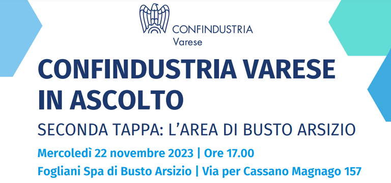 Continua il tour di “Confindustria Varese in ascolto”