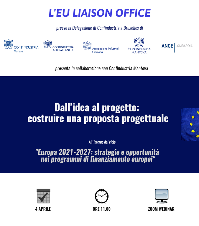 Dall’idea al progetto: costruire una proposta progettuale