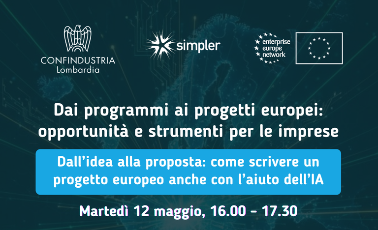 Dall’idea alla proposta: come scrivere un progetto europeo anche con l’aiuto dell’IA