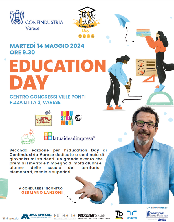 Education Day: Confindustria Varese premia 300 studenti