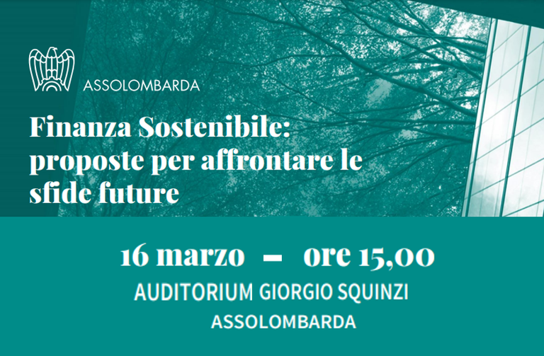 Finanza sostenibile: proposte per affrontare le sfide future