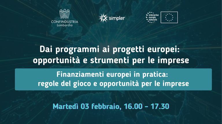 Finanziamenti europei in pratica: regole del gioco e opportunità per le imprese