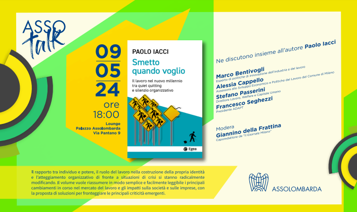 "Smetto quando voglio" - Presentazione del libro di Paolo Iacci