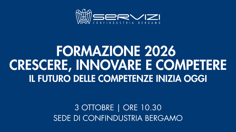 Formazione 2026 - crescere, innovare e competere. Il futuro delle competenze inizia oggi