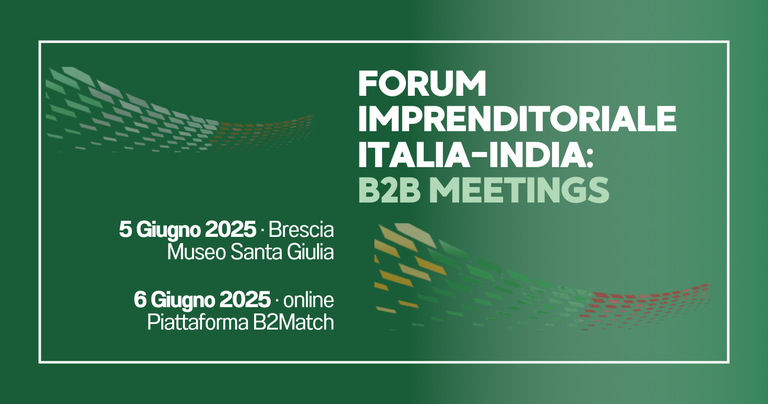 Forum Imprenditoriale per la crescita Italia-India