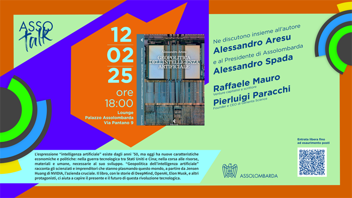 Geopolitica dell'intelligenza artificiale - Presentazione del libro di Alessandro Aresu