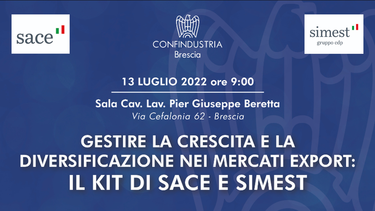 Gestire la crescita e la diversificazione nei mercati export: il kit di Sace e Simest