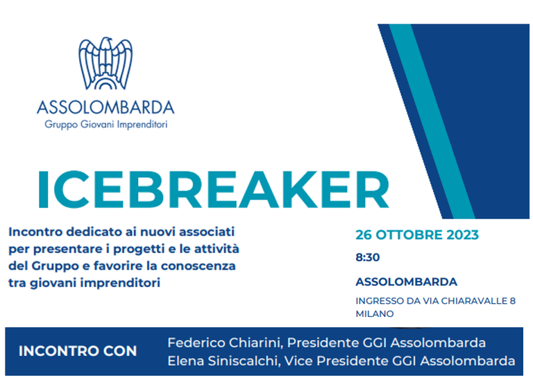 Icebreaker - 26 ottobre