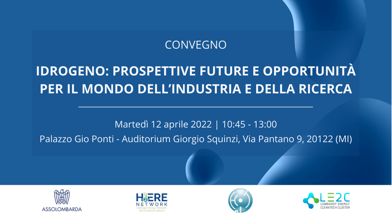 Idrogeno: prospettive future e opportunità per il mondo dell’Industria e della Ricerca