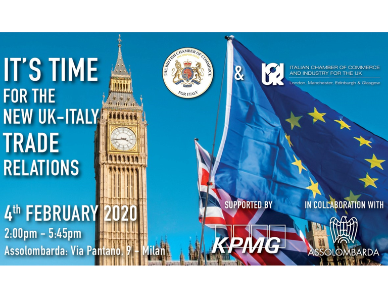 Il futuro delle relazioni commerciali tra Italia e Regno Unito