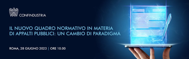 Il nuovo quadro normativo in materia di appalti pubblici: un cambio di paradigma