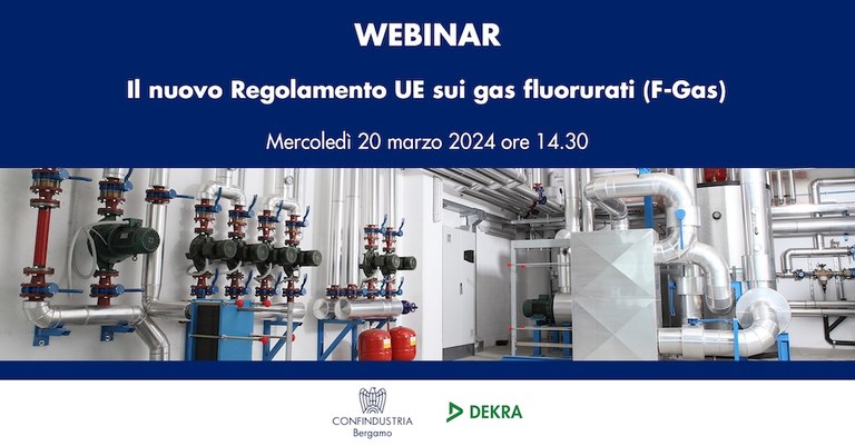 Il nuovo Regolamento UE sui gas fluorurati (F-Gas)