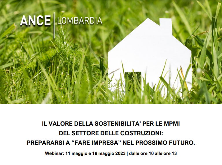 Il valore della sostenibilità per le MPMI del settore delle costruzioni: prepararsi a “fare impresa” nel prossimo futuro.