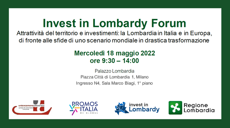 Invest in Lombardy Forum 2022