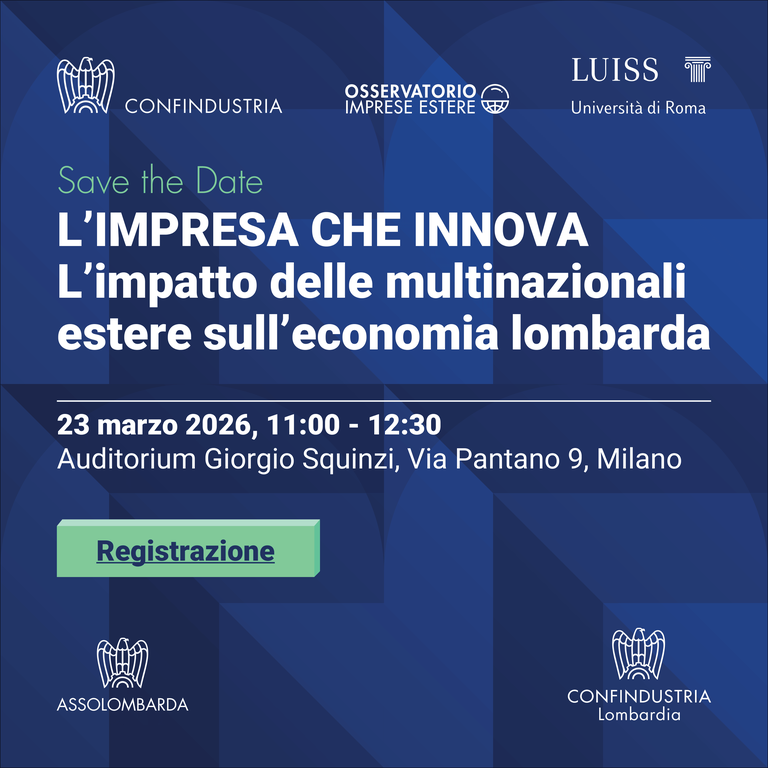 L’impresa che innova. L’impatto delle multinazionali estere sull’economia lombarda