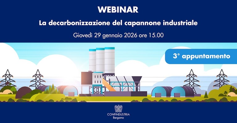 La decarbonizzazione del capannone industriale