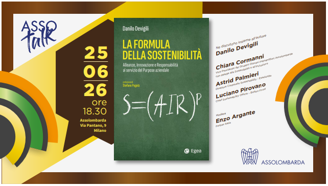 La formula della sostenibilità - Presentazione del libro di Danilo Devigili
