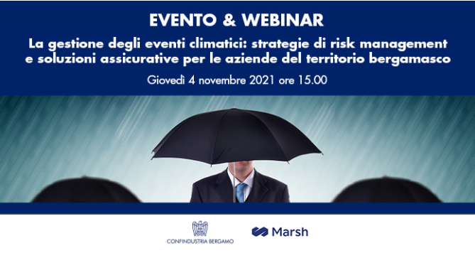 La gestione degli eventi climatici: strategie di risk management e soluzioni assicurative per le aziende del territorio bergamasco