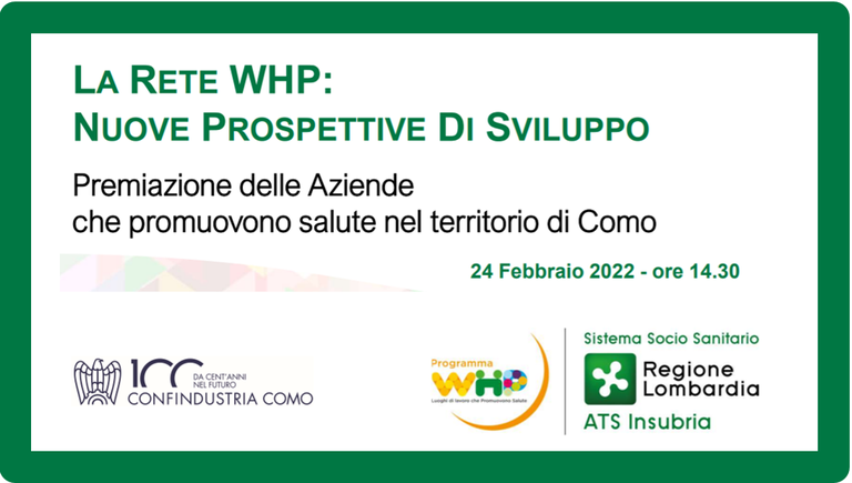 La rete delle aziende WHP – Nuove prospettive di sviluppo