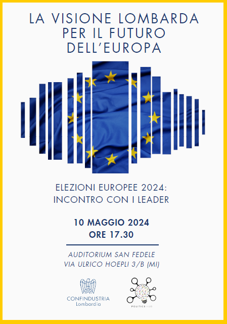 La visione lombarda per il futuro dell'Europa 