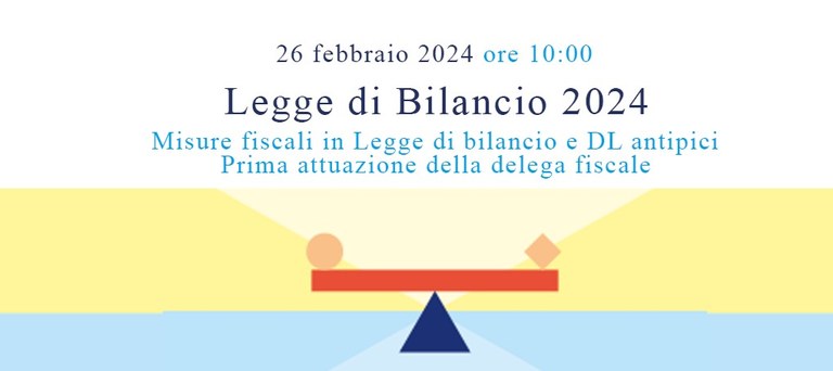 Legge di Bilancio 2024