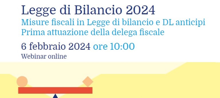 Legge di Bilancio 2024