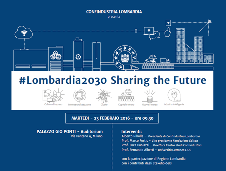 #Lombardia2030 - Sharing the Future