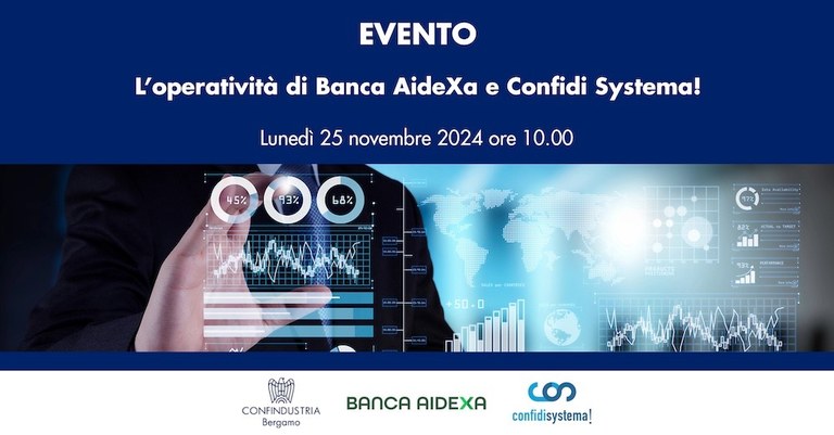 L'operatività di Banca AideXa e Confidi Systema!