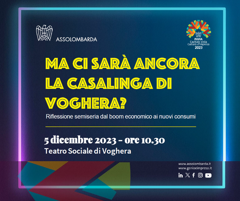 Ma ci sarà ancora la casalinga di Voghera?