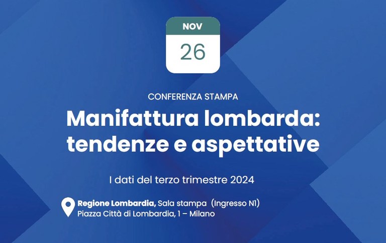 Manifattura lombarda: tendenze e aspettative