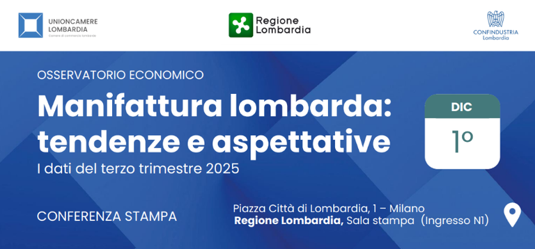Manifattura lombarda: tendenze e aspettative