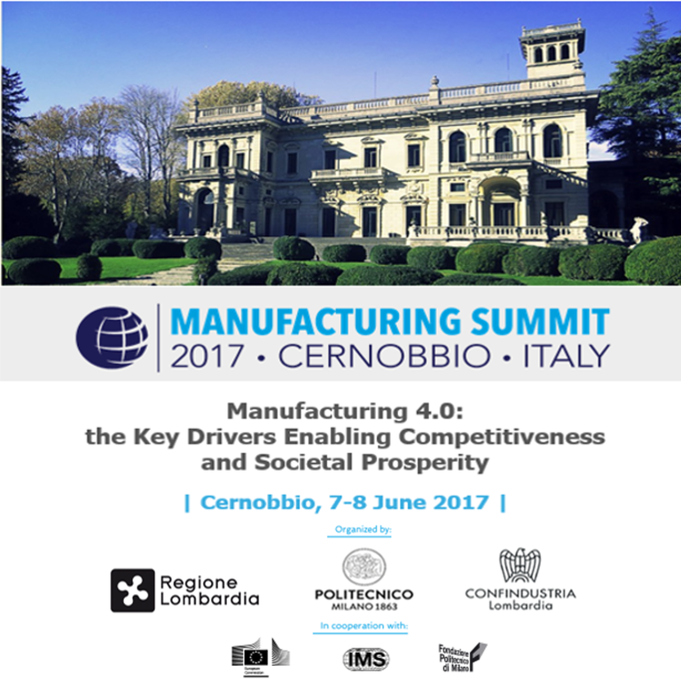 Manufacturing Summit 2017 — Confindustria Lombardia