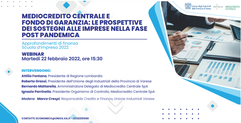 Mediocredito Centrale e Fondo di Garanzia: le prospettive dei sostegni alle imprese nella fase post pandemica