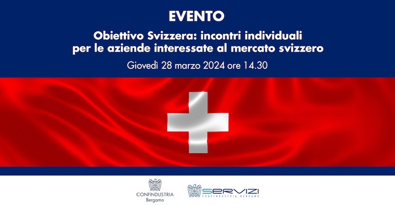 Obiettivo Svizzera: Incontri individuali per le aziende interessate al mercato svizzero