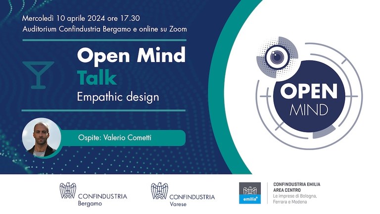 Open Mind Talk: "Empathic Design" con Valerio Cometti di V12