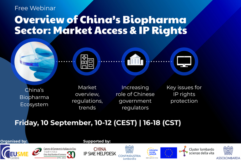 Overview of China’s Biopharma Sector: Market Access & IP Rights