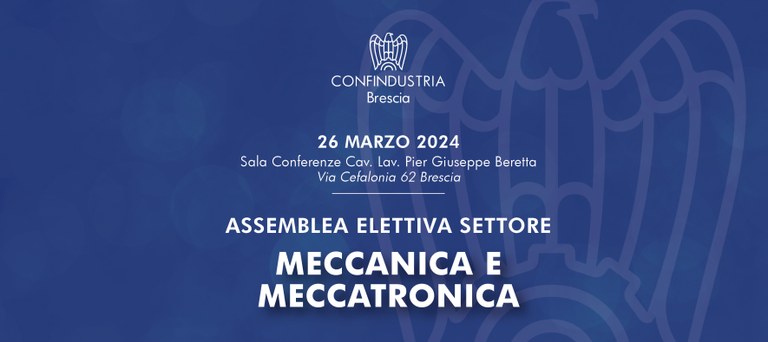 Settore Meccanica E Meccatronica - Assemblea Elettiva Consiglio Direttivo Quadriennio 2024 - 2028
