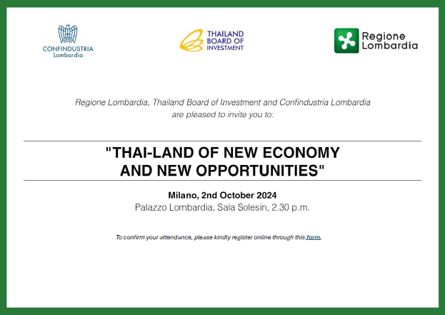 Thai-land of new economy and new opportunities