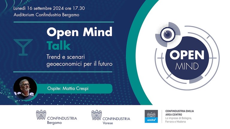 Open mind talk "Trend e scenari geoeconomici per il futuro" Con Mattia Crespi Di Institute For The Future